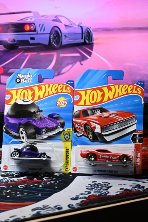 Combo - Hot Wheels Decidedly & Mustang Funny (2025)