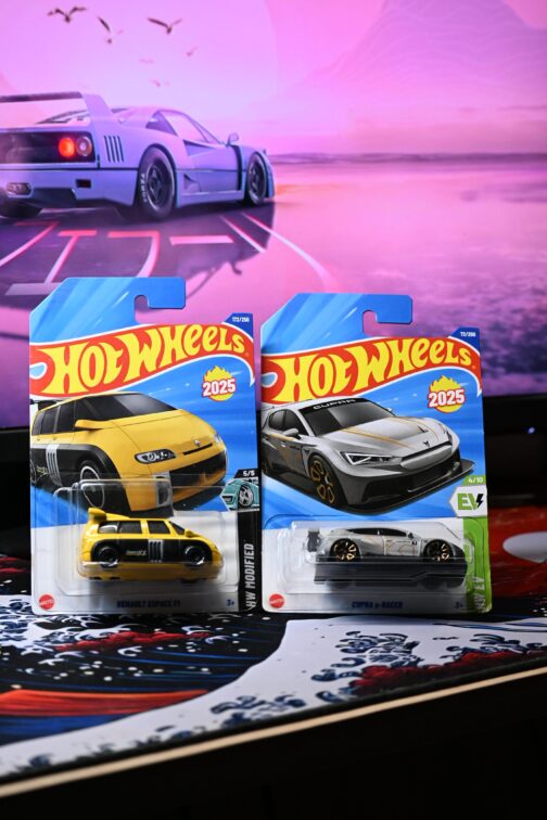Combo - Hot Wheels Renault F1 & Cupra eRacer (2025)